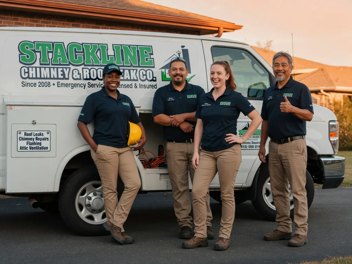 Chimney flashing repair company in Winn, MI